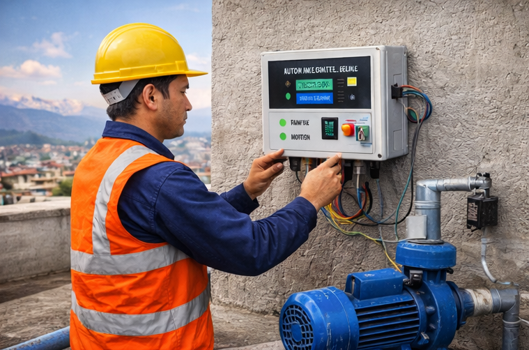 Automatic Water Pump Installation